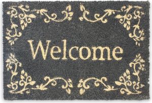 wycieraczka relaxdays "Welcome" kokos 40x60 cm