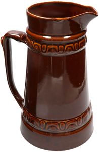 KOTARBAU® Keramik Bierkrug Bierseidel mit Handlichem Griff Steinkrug 6L