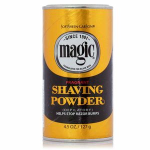 Magic Shaving Powder Fragrant 4.5oz 127g Rasierpulver GOLD
