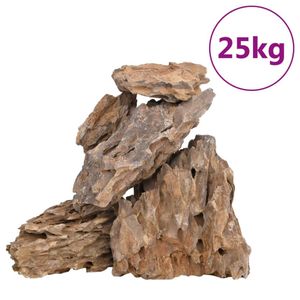 vidaXL Kamienie smocze 25 kg Wielokolorowe 10-30 cm