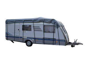 GreenYard® Wohnwagen Schutzdach 850 cm Schutzhülle Wohnmobil Abdeckung Dach Garage