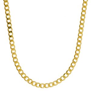 2,0 mm 333 - 8 Karat Gold Halskette Panzerkette weit massiv Gold hochwertige Goldkette  - Länge nach Wahl, Kettenlänge:50 cm