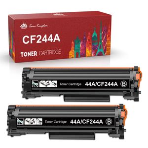 TonerKingdom Kompatible 44A CF244A Toner Ersatz für HP Laserjet Pro M15w M15a MFP M28w M28a (Schwarz, 2 Pack)