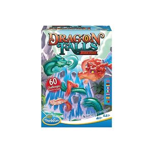ThinkFun 76496 Dragon Falls - 3D Logikspiel, für Kinder und Erwachsene, Brettspiel ab 1 Spieler, ab 8 Jahren