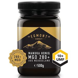 Egmont Manuka Honig MGO 280+ 500g - Original Neuseeland UMF 7+