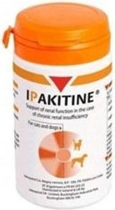 Vetoquinol Ipakitine - Ergänzungsfuttermittel für Hunde und Katzen in Pulverform mit Vitaminen zur Unterstützung der Harnwege 60g