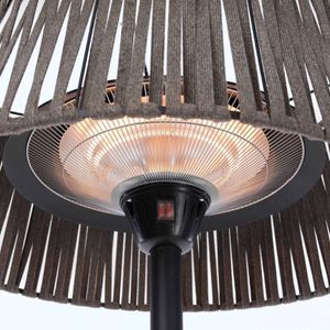 Promiennik stojący Sunred Artix Corda 2100 W halogen brązowy