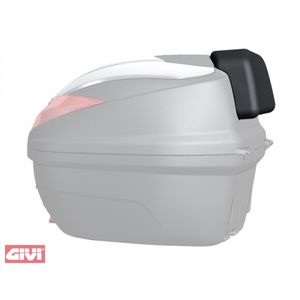 Givi Beifahrer Rückenlehne E131S soft schwarz für B34 / B 47 / B360 / V40, ohne Koffer