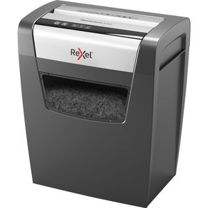Rexel Momentum X312 Aktenvernichter Partikelschnitt-Zerkleinerung Schwarz, Grau