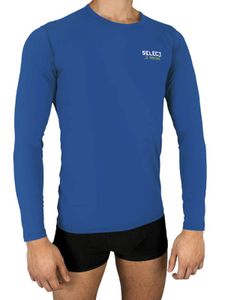 SELECT Kompressionsshirt Langarm BLAU BLAU S