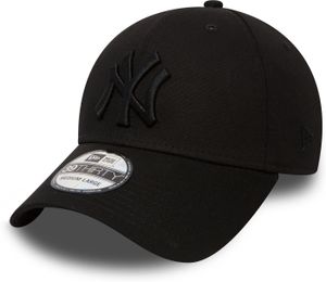 New Era - MLB New York Yankees Essential 39Thirty Cap - Schwarz-Schwarz : S-M Größe: S-M