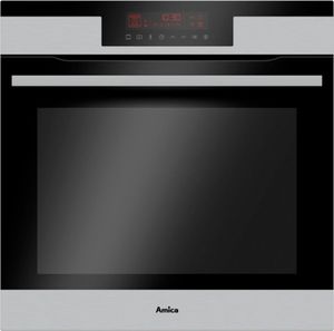 Amica EBPX 946 610 E, Pyrolyse-Einbaubackofen, X-type Design, Edelstahl, 77 l XXL-Großraumbackofen, OpenUp Türöffnung, Odor-Catalyst