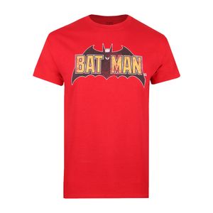 Batman - T-Shirt für Herren TV577 (XL) (Rot)