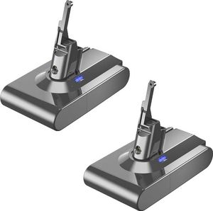 Ersatzakku für Dyson V8 SV10, 6000mAh Kapazität, 21.6V, 2 Stück