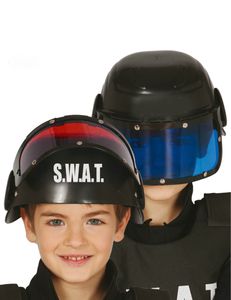 S.W.A.T. Helm für Kinder SWAT Kinderhelm mit Visier