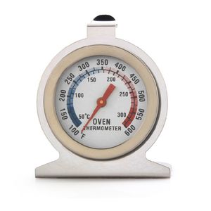 Backofenthermometer bis 300°c Edelstahl-Ofenthermometer Küchenthermometer Grill-Thermometer mit Haken Instant Read für Küche