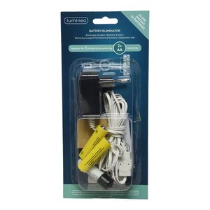 Netzadapter f. Batterieartikel 3x 2AA - Batterie Eliminator - Ersetzt 3 x 2 Mignon Batterien - Innen