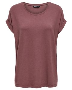 Only T-Shirt Damen ONLMOSTER S/S O-NECK TOP Größe M, Farbe: 207991 Rose Brown