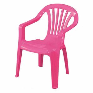 Kinder Gartenstuhl / Kinderstuhl Kunststoff pink