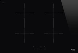 Smeg Universalkochfeld SIB2741D Schwarz