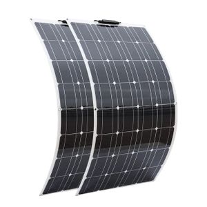 Solární panel, flexibilní, nabíjení 12V/24V