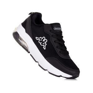 KAPPA Herren-Sneaker-Schnürhalbschuh Schwarz, Farbe:schwarz, EU Größe:44