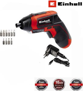 Einhell Akkuschrauber TE-SD 3,6/1 Li  3.6V, USB-Lader, LED-,10-tlg. Bit-Set