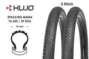 2 Stück 29 Zoll Fahrrad Reifen 29x3.0 MTB BIG MAMA Enduro Freeride 76-622 bike tire