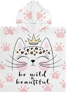 Kinderponcho Miss Kitty
