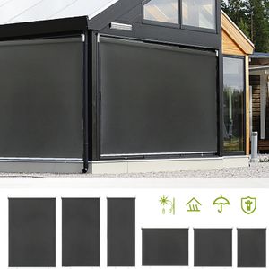 Yakimz Venkovní roleta Vertikální markýza Balkonová roleta Soukromá clona Ochrana před sluncem Roleta 180 x 140 cm Venkovní roleta pro okna a dveře, antracitová barva Yakimz Venkovní roleta Vertikální markýza Balkonová roleta Soukromá clona Ochrana před sluncem Roleta 180 x 140 cm Venkovní roleta pro okna a dveře, antracitová barva