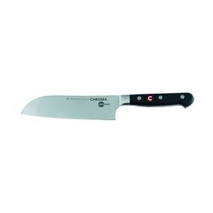 CHROMA JAPANCHEF Santoku, 17 cm Kuchynský nôž Kuchársky nôž Nôž na mletie mäsa Zelenina Extrémne ostrý Nerezová oceľ