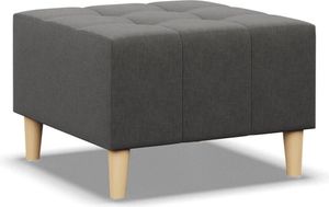 Sitzpouf für das Wohnzimmer 70 x 70 cm, Dunkelgrau
