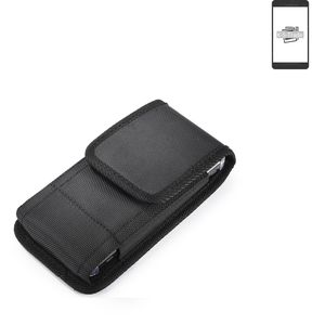 Holster Gürteltasche kompatibel mit Samsung Galaxy S22 Ultra Holster Gürtel Tasche wasserabweisend Handy Hülle Schutz Hülle Outdoor schwarz