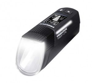 Trelock Akku-Beleuchtung Set 'I-go Vision LS 660/740' mit Halter, LED, USB, schwarz (1 Set)