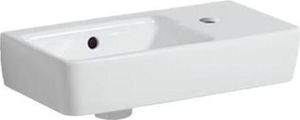 GEBERIT Handwaschbecken Renova Compact 50 cm Ablage rechts weiß 276250000