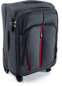 RGL S-020 L Koffer Stoffkoffer 4 Rollen Erweiterbar Grösse: L Farbe: Grau RGL S-020 L Koffer Stoffkoffer 4 Rollen Erweiterbar Grösse: L Farbe: Grau