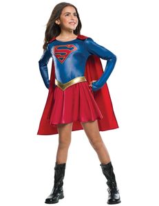 Supergirl Kostüm, Kind, Größe:S