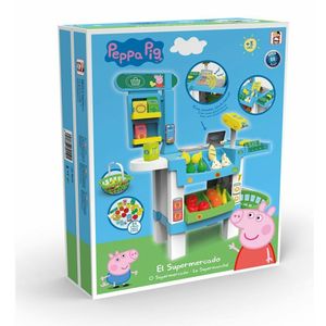 Playset Supermarket Peppa Pig (38 pcs) (74 x 50 x 91 cm)  BigBuy Fun