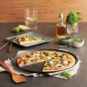 Karaca Love of Kitchen Biogranit Grey Pizzapfanne, Grau