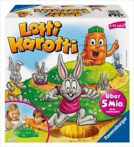 Lotti Karotti Brettspiel für 2 bis 4 Spieler