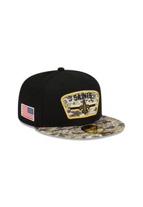 New Era 59FIFTY Cap Salute to Service NFL New Orleans Saints