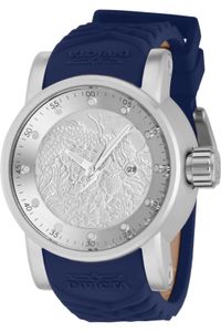 Invicta S1 Rally 41405 Herren armbanduhr - Quarzuhrwerk - Edelstahl mit silbernen zifferblat - 48mm