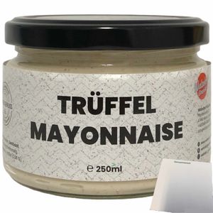 Walsdorf Gourmet Trüffel Mayonnaise (250ml Glas) + usy Block