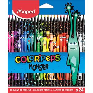 Maped Dreikant-Buntstift COLOR'PEPS MONSTER 24er Kartonetui