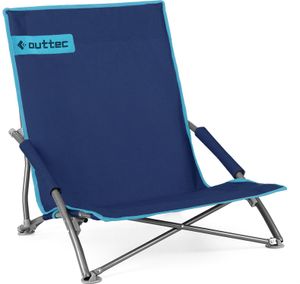 Outtec® Kempingová stolička - do 125 kg - Rybárska stolička, Skladacia stolička, Skladacia stolička, Záhradná stolička, Ľahká kempingová stolička, Plážová stolička na záhradu, balkón, pláž