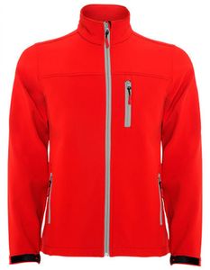 Herren Antartida Softshell Jacket, Wasser- und Windabweisend - Farbe: Red 60 - Größe: M