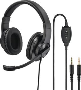 Pc-Office-Headset ""Hs-P300"", Stereo, Bk
