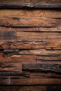 Magnettafel Pinnwand XXL Holz Holzplanken dunkel rustikal : 60 x 80 cm