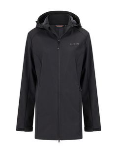 Life Line Wellington Softshell Parka Damen schwarz Größe XL