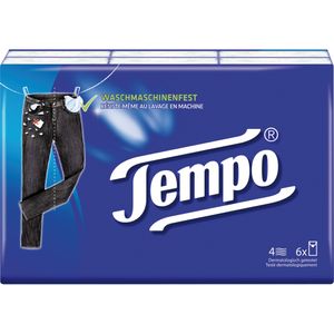 Tempo, Czterowarstwowe chusteczki Tempo Cotton Touch Soft, 6x10 sztuk (PRODUKT Z NIEMIEC)